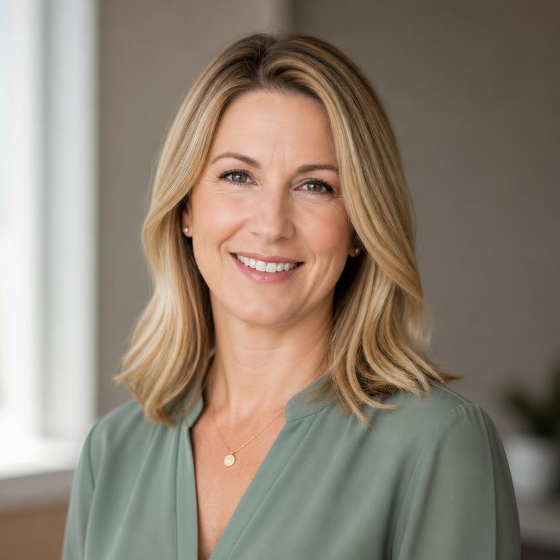 Portrait of Gina Goerke, Secretary